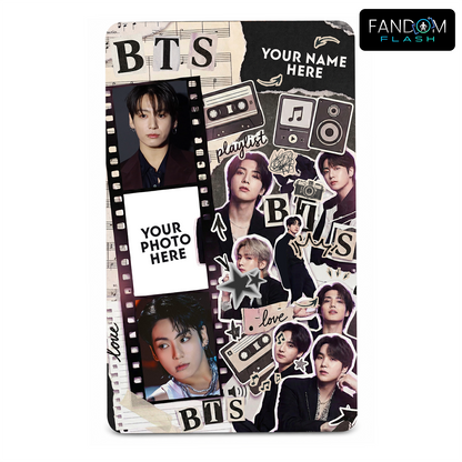 ARMY Fan Collectible Card – BTS Inspired K-Pop Photo ID