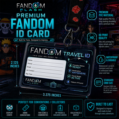 Travel ID Bag Tag – Fill-In Luggage Owner Contact Card