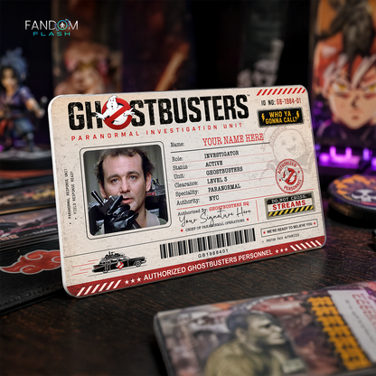 Paranormal Investigator ID Card – Ghostbusters Inspired Custom Badge