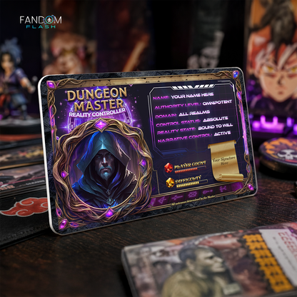 Dungeon Master ID Badge – DnD Inspired Fantasy Photo ID