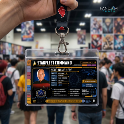 Officer Identification Card – Star Trek Inspired Custom Sci-Fi Badge