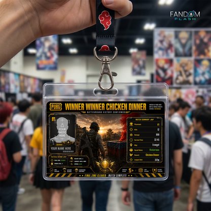 Winner Winner Chicken Dinner Card – PUBG Inspired Victory Badge