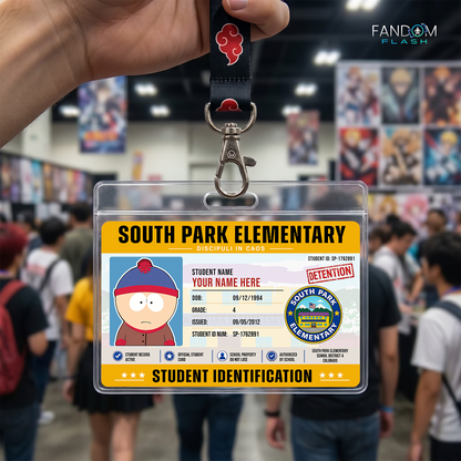 Student ID Card – South Park Inspired Custom Cartoon Badge