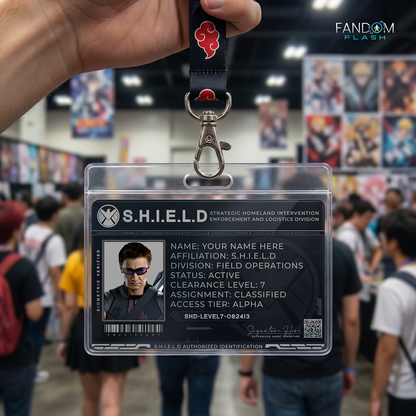 S.H.I.E.L.D. Badge – Marvel Inspired Classified Agent Photo ID