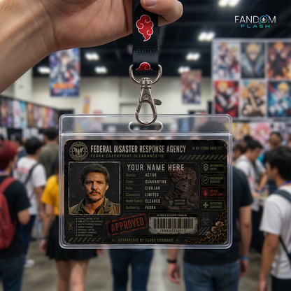 Federal Disaster Response Agency Clearance ID – The Last of Us Inspired Custom Quarantine Badge