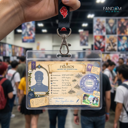 Journey Ongoing Traveler Record – Frieren Inspired Fantasy Adventure Card