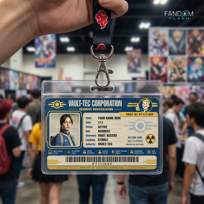 Resident ID Card – Fallout Inspired Custom Gaming Badge