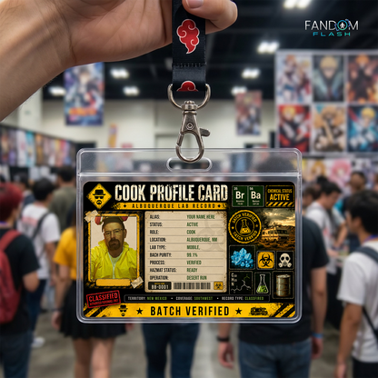 Cook Profile Card – Breaking Bad Inspired Custom Chemistry Badge