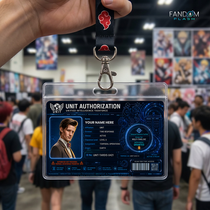 UNIT Authorization ID – Doctor Who Inspired Sci-Fi Photo ID
