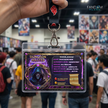 Dungeon Master ID Badge – DnD Inspired Fantasy Photo ID