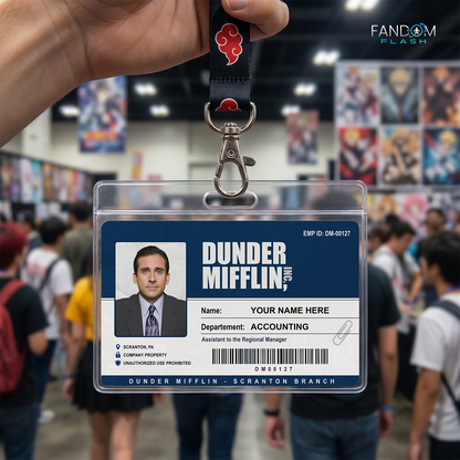 Employee ID Card – The Office Inspired Custom TV Badge