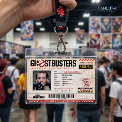 Paranormal Investigator ID Card – Ghostbusters Inspired Custom Badge
