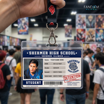 Student ID Card – The Breakfast Club Inspired Custom Movie Badge