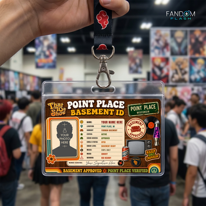 Point Place Basement ID Badge – That ’70s Show Inspired Hangout Member Card