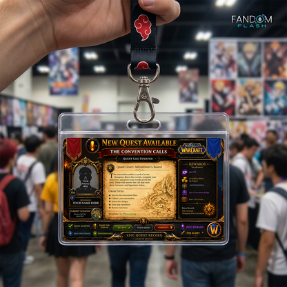 Convention Quest Record – World of Warcraft Inspired Adventurer Badge