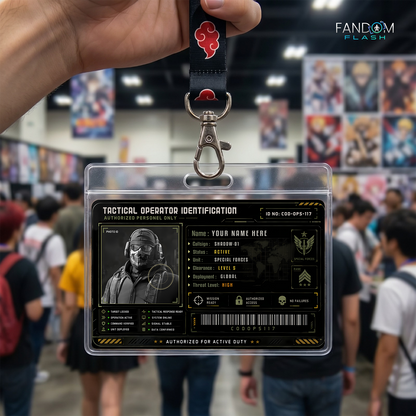 Tactical Operator Identification Card – Call of Duty Inspired Custom Military Badge