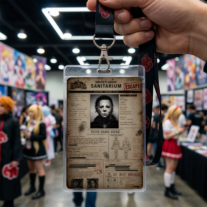 Escaped Patient Record – Halloween Inspired Horror Photo ID