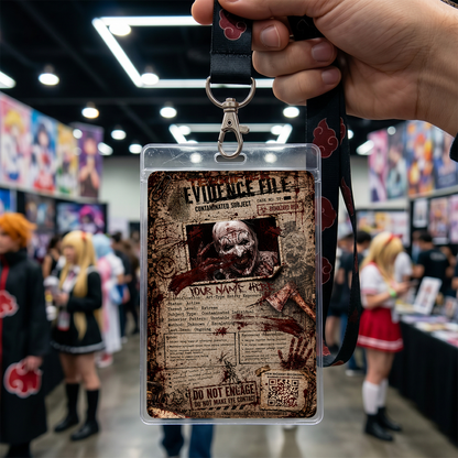 Contaminated Subject Evidence File – Terrifier Inspired Horror Photo ID