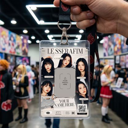 Fearless Fan Collectible Card – LE SSERAFIM Inspired K-Pop Photo ID
