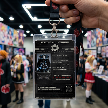 Galactic Empire Imperial ID Card – Star Wars Inspired Sci-Fi Photo ID