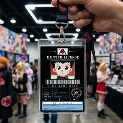Hunter License ID Badge – Hunter x Hunter Inspired Anime Card